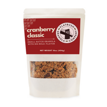 Load image into Gallery viewer, Cranberry Classic: Crunchy, Nutty Gluten-free Granola Mix with Dried Cranberries (pouch)