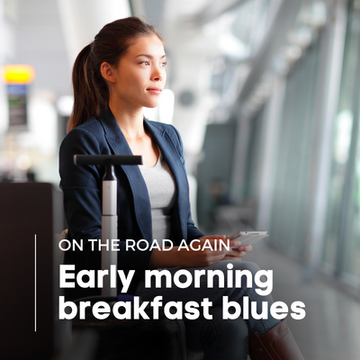 Travel-friendly granola for those early morning starts