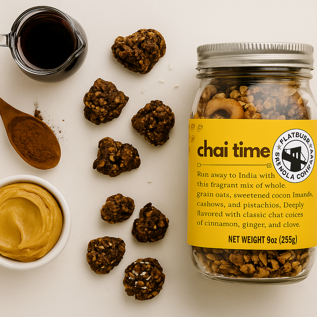 No-Bake Granola Glow Clusters: Chocolate Peanut Butter Energy Bites