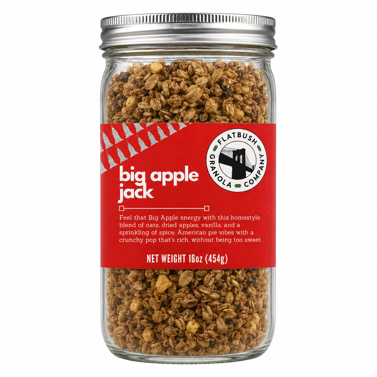 Big Apple Jack Granola (Jar)