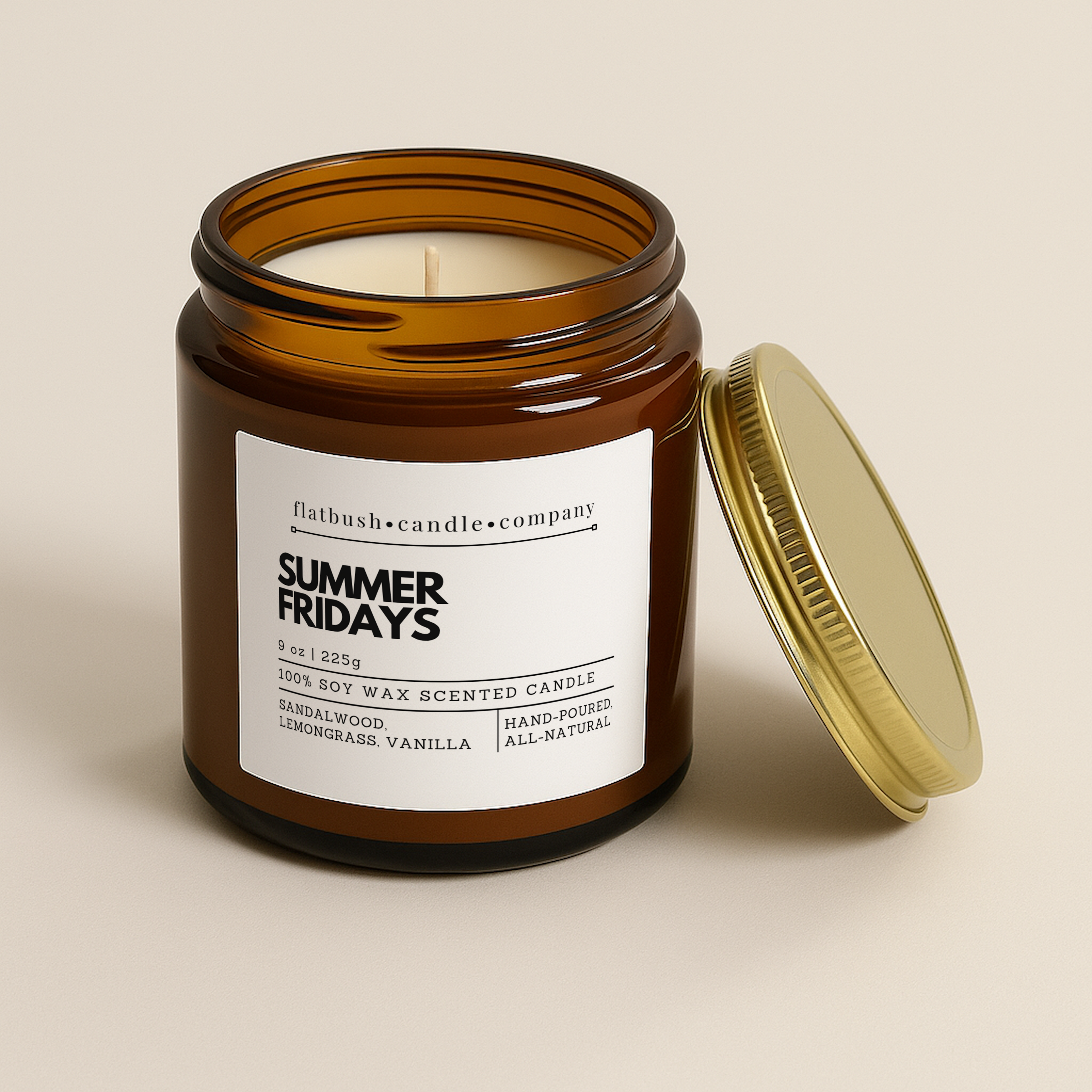 Summer Fridays 100% Soy Wax Candle