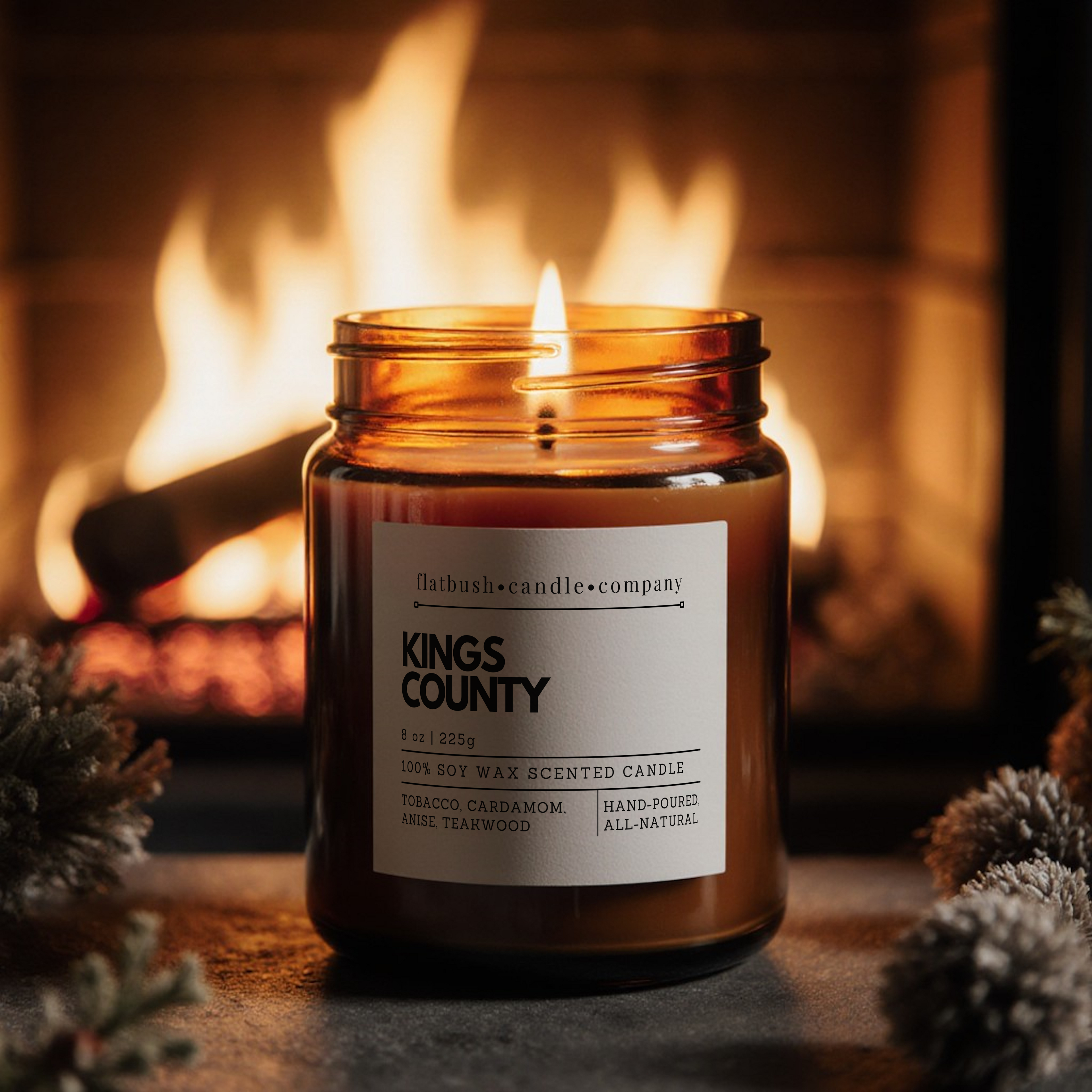 Kings County 100% Soy Wax Candle