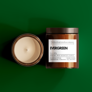 Evergreen 100% Soy Wax Candle