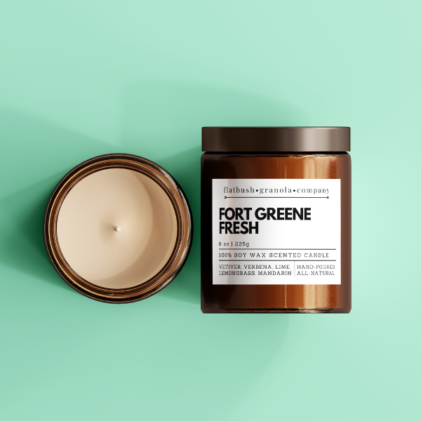 Fort Greene Fresh 100% Soy Wax Candle