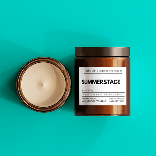 Summerstage 100% Soy Wax Candle