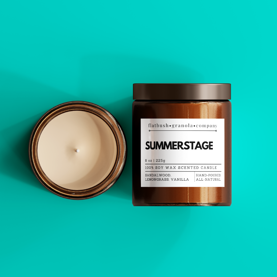 Summerstage 100% Soy Wax Candle