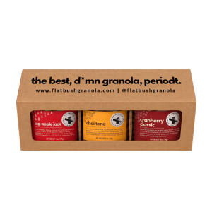 Flatbush Flight (4oz) – Three-Granola Gift Set