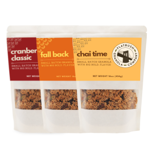 Flatbush 'Flight': Crunchy Nutty Granola Mix Sampler