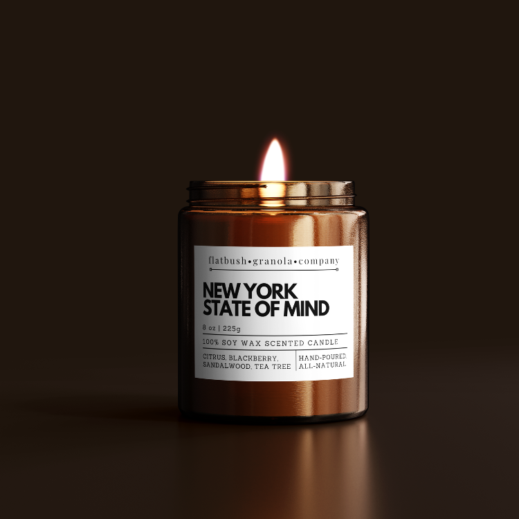 New York State of Mind 100% Soy Wax Candle