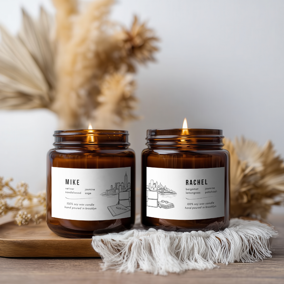 SPECIAL EDITION: Mike & Rachel Candle Duo