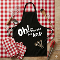 Classic Black Apron – Statement Kitchen Edition