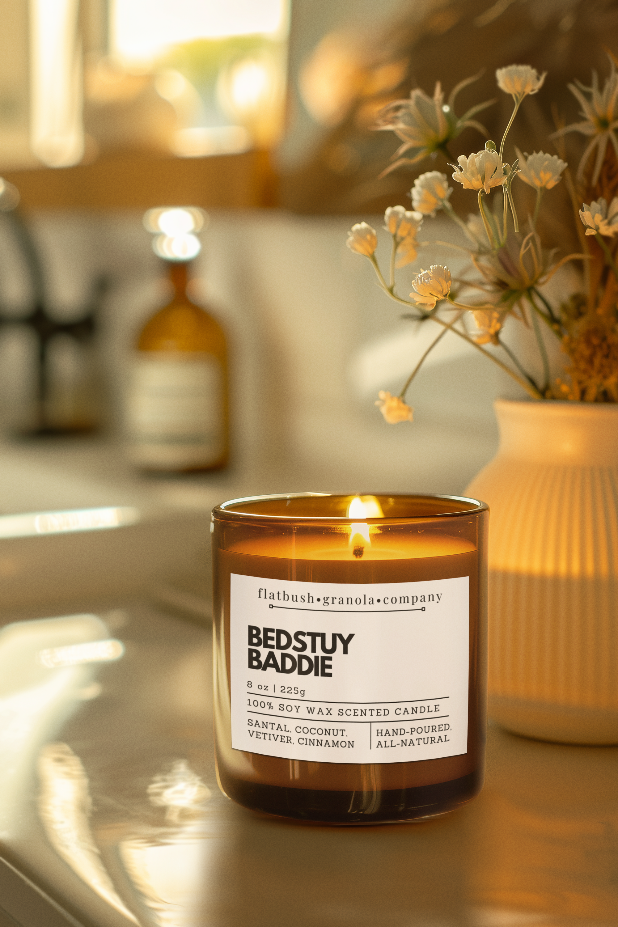 BedStuy Baddie 100% Soy Wax Candle