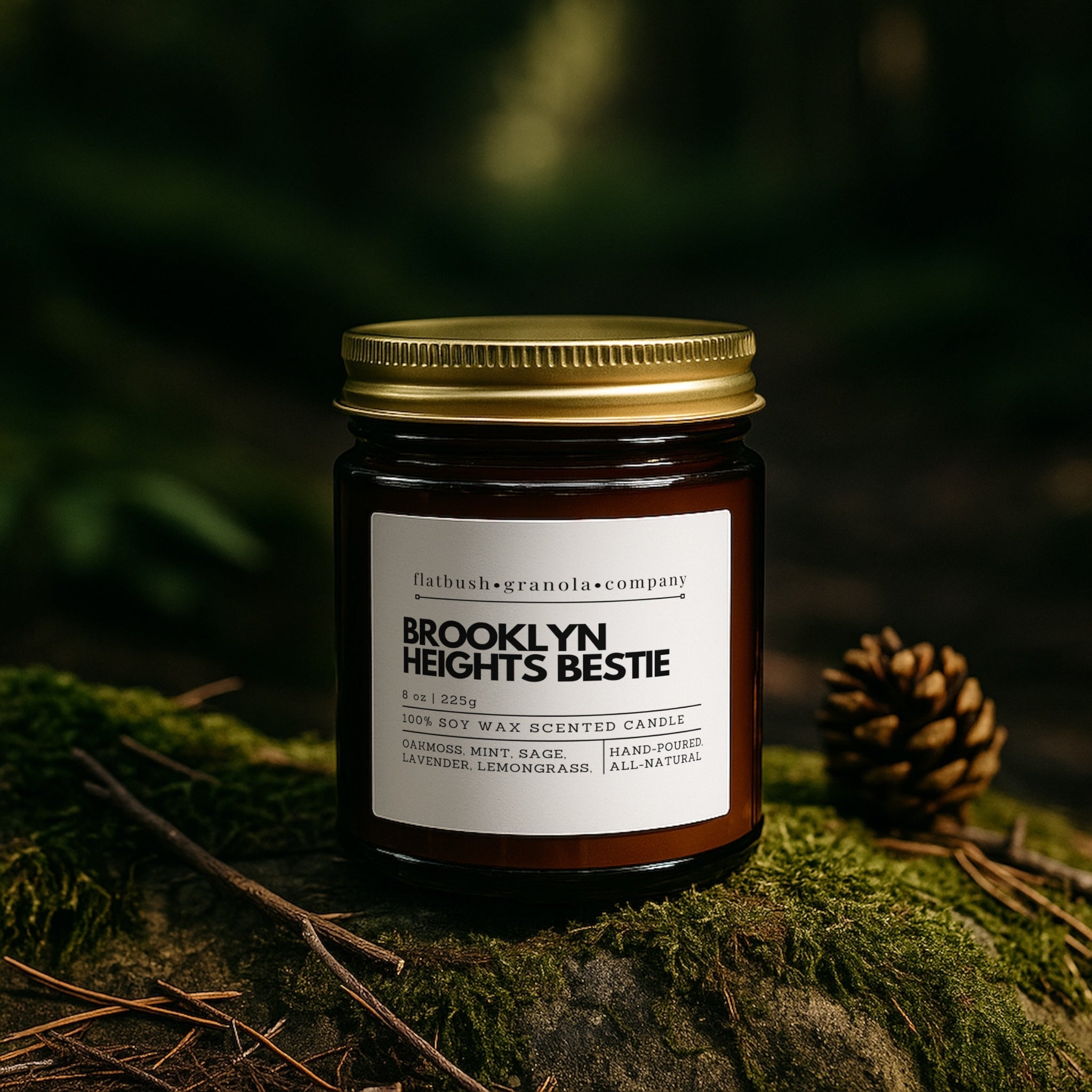 Brooklyn Heights Bestie 100% Soy Wax Candle