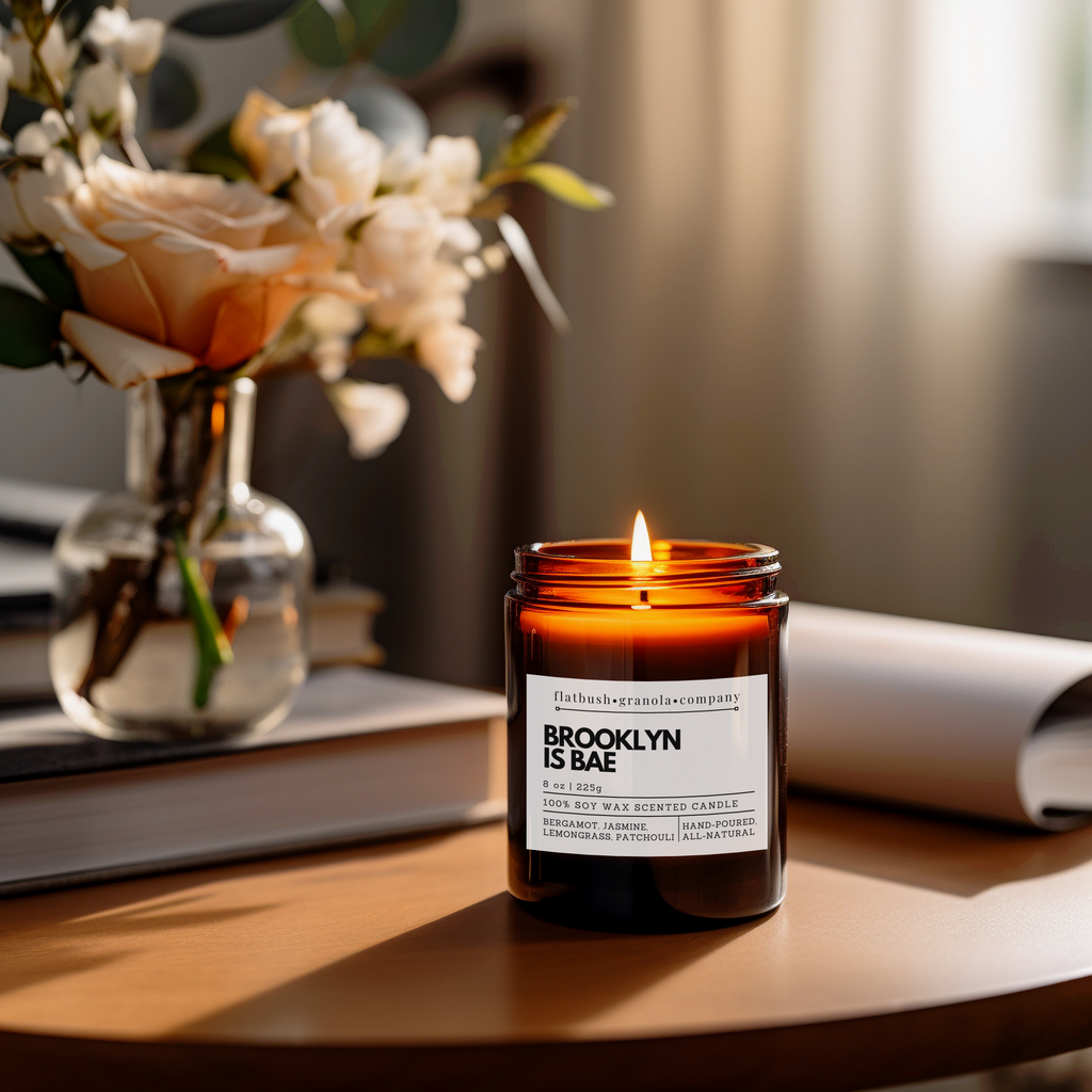 Brooklyn is Bae 100% Soy Wax Candle