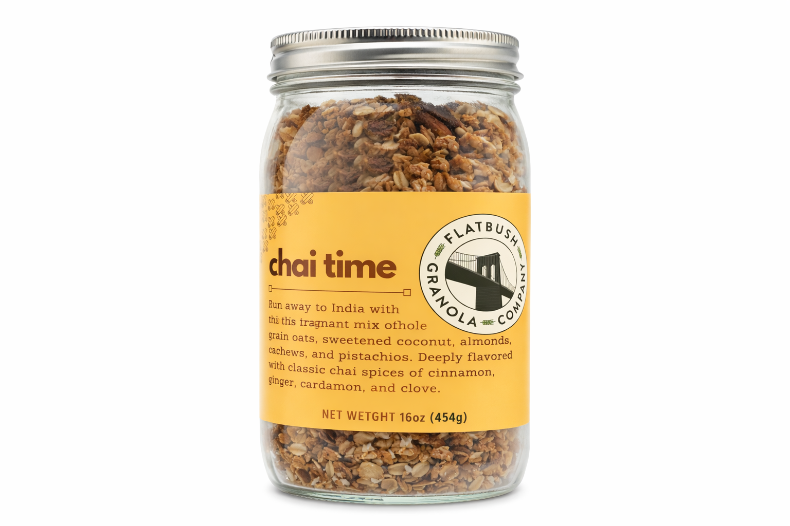 Chai Time Granola (Jar)