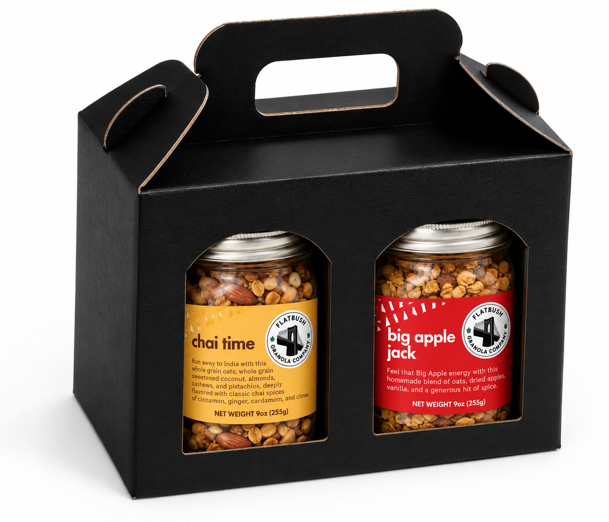 Flatbush Duo Granola Gift Set – Two Gourmet Granola Flavors