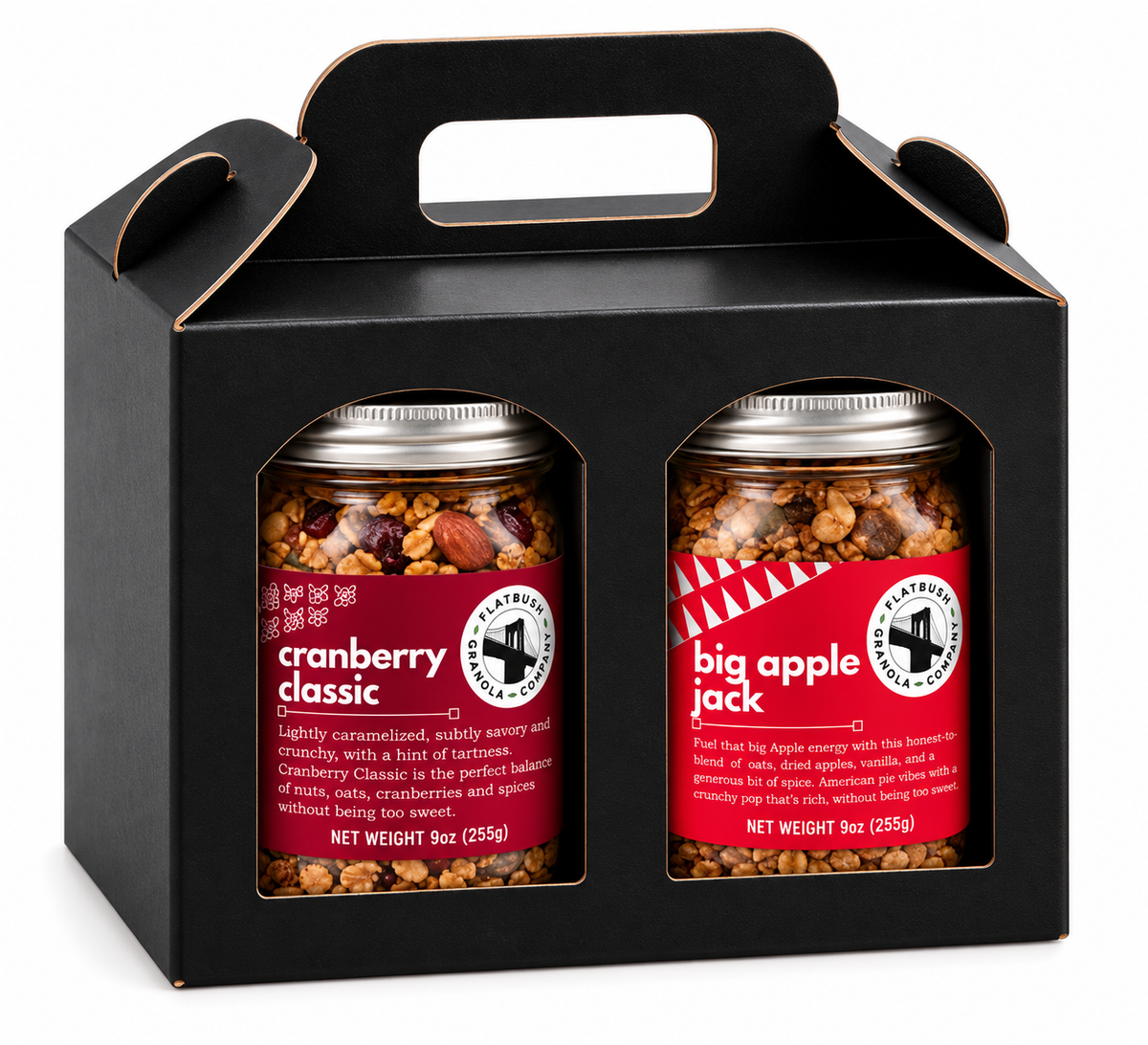 Flatbush Duo Granola Gift Set – Two Gourmet Granola Flavors
