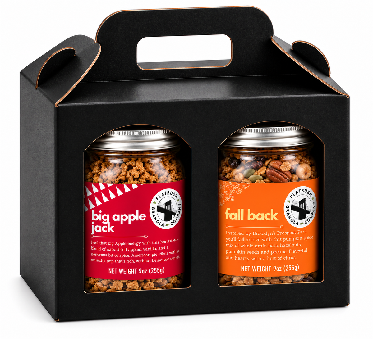 Flatbush Duo Granola Gift Set – Two Gourmet Granola Flavors
