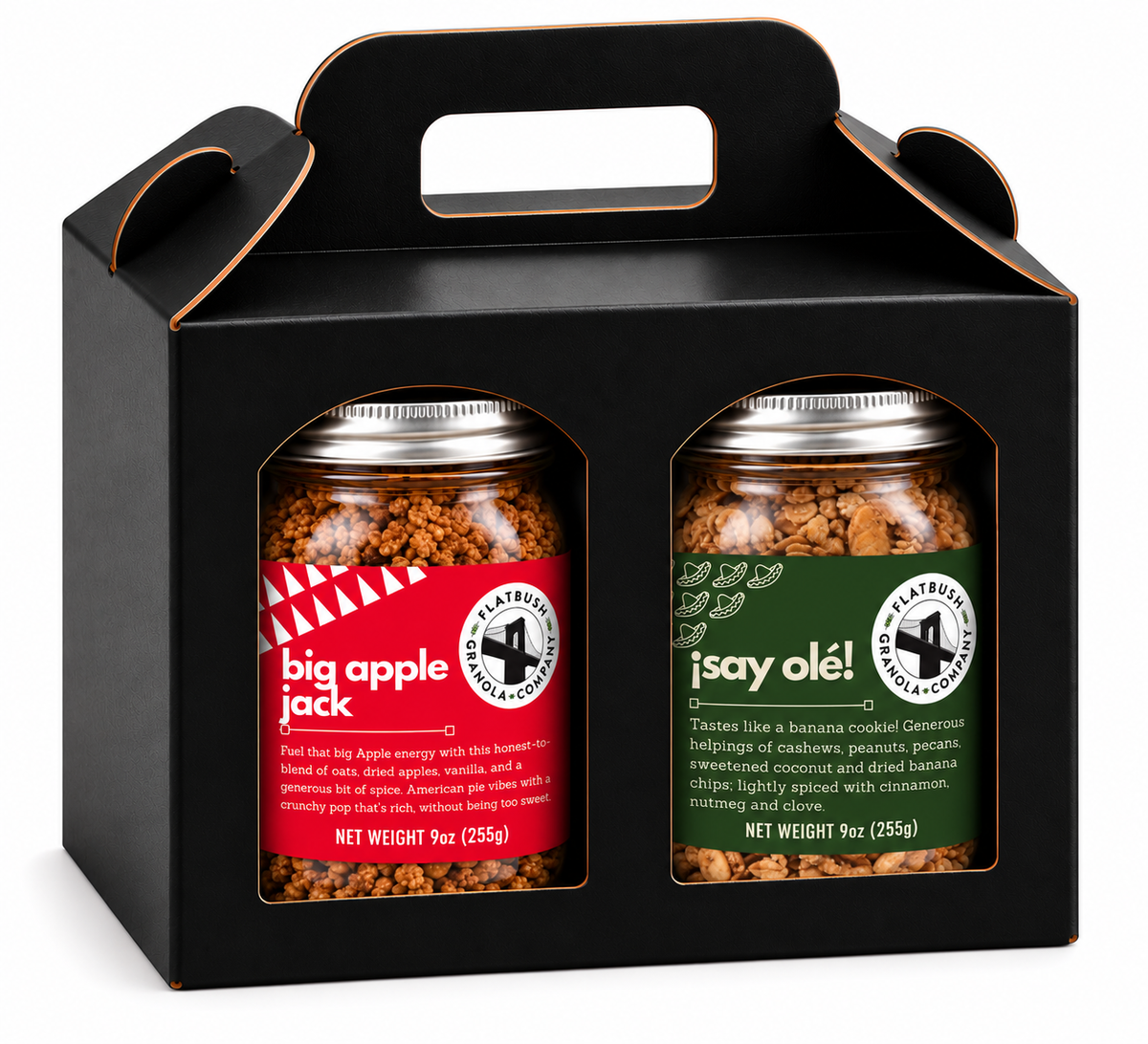 Flatbush Duo Granola Gift Set – Two Gourmet Granola Flavors