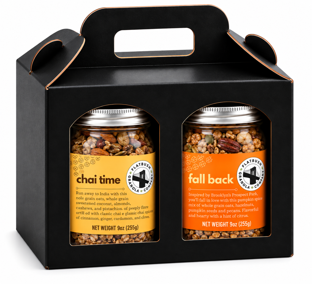 Flatbush Duo Granola Gift Set – Two Gourmet Granola Flavors