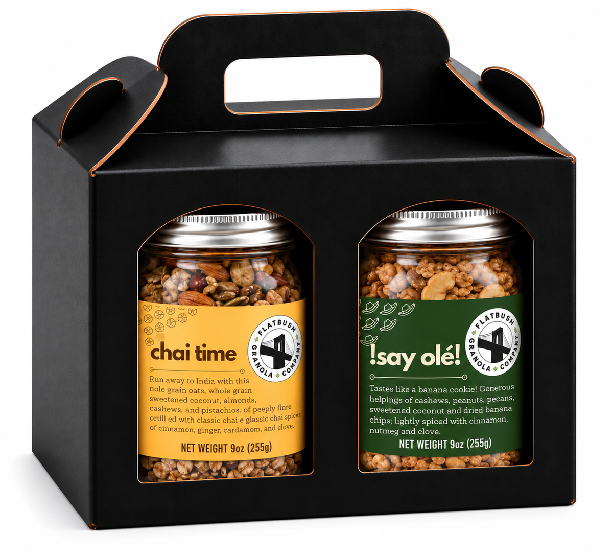 Flatbush Duo Granola Gift Set – Two Gourmet Granola Flavors