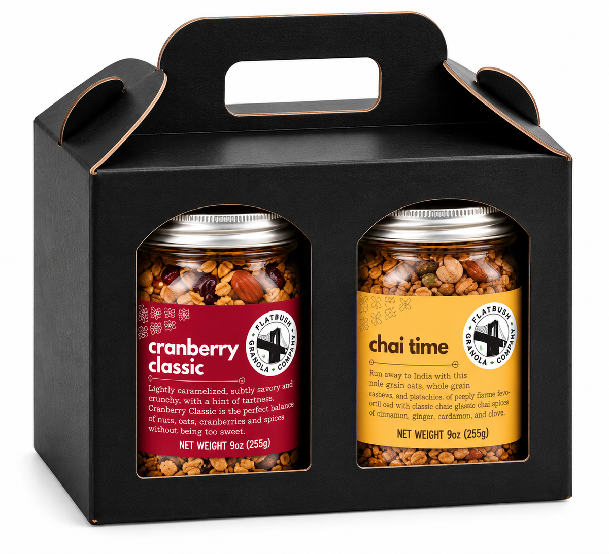 Flatbush Duo Granola Gift Set – Two Gourmet Granola Flavors