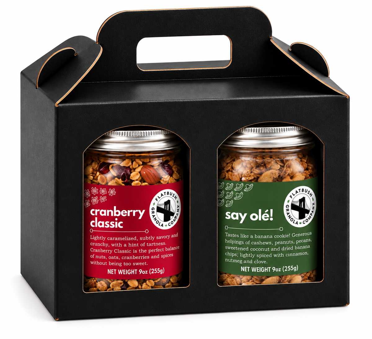 Flatbush Duo Granola Gift Set – Two Gourmet Granola Flavors
