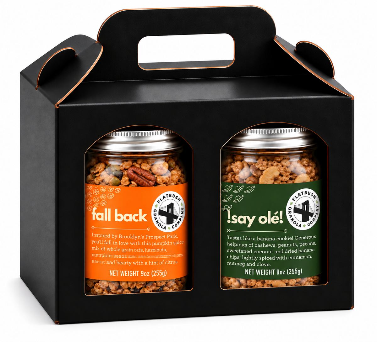Flatbush Duo Granola Gift Set – Two Gourmet Granola Flavors
