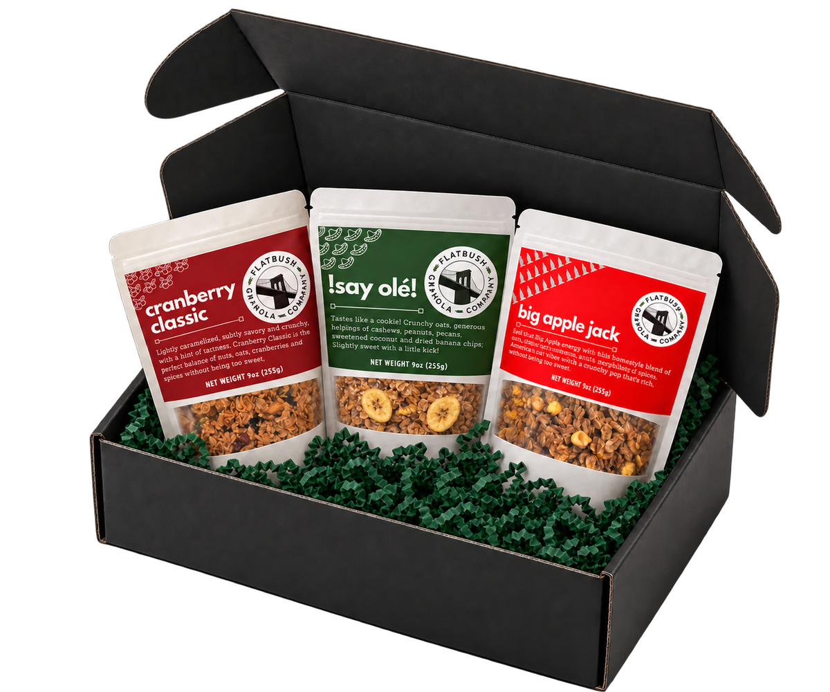 Flatbush Flight (9oz Pouches) – Three-Granola Gift Set