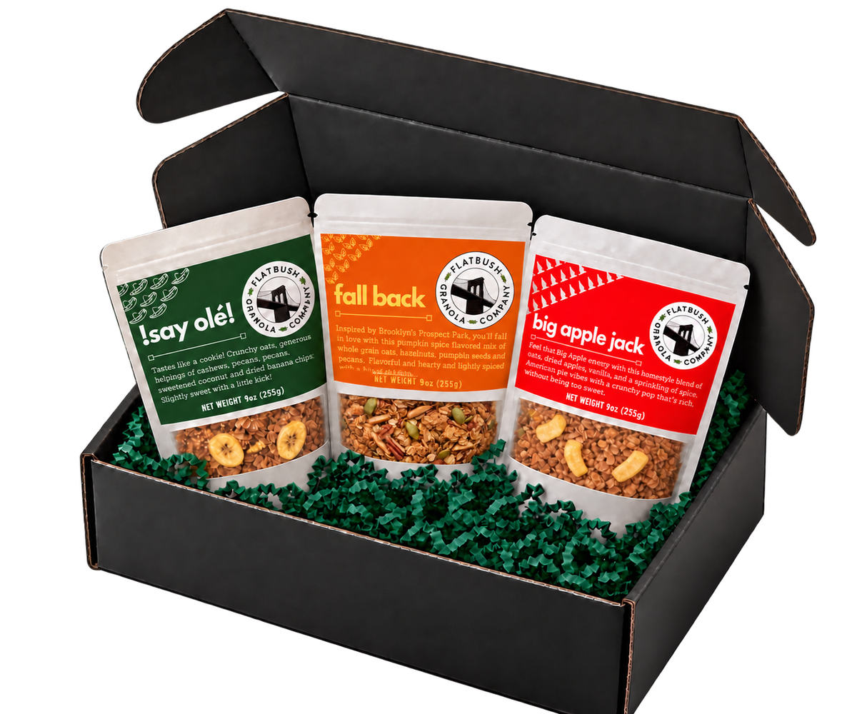 Flatbush Flight (9oz Pouches) – Three-Granola Gift Set