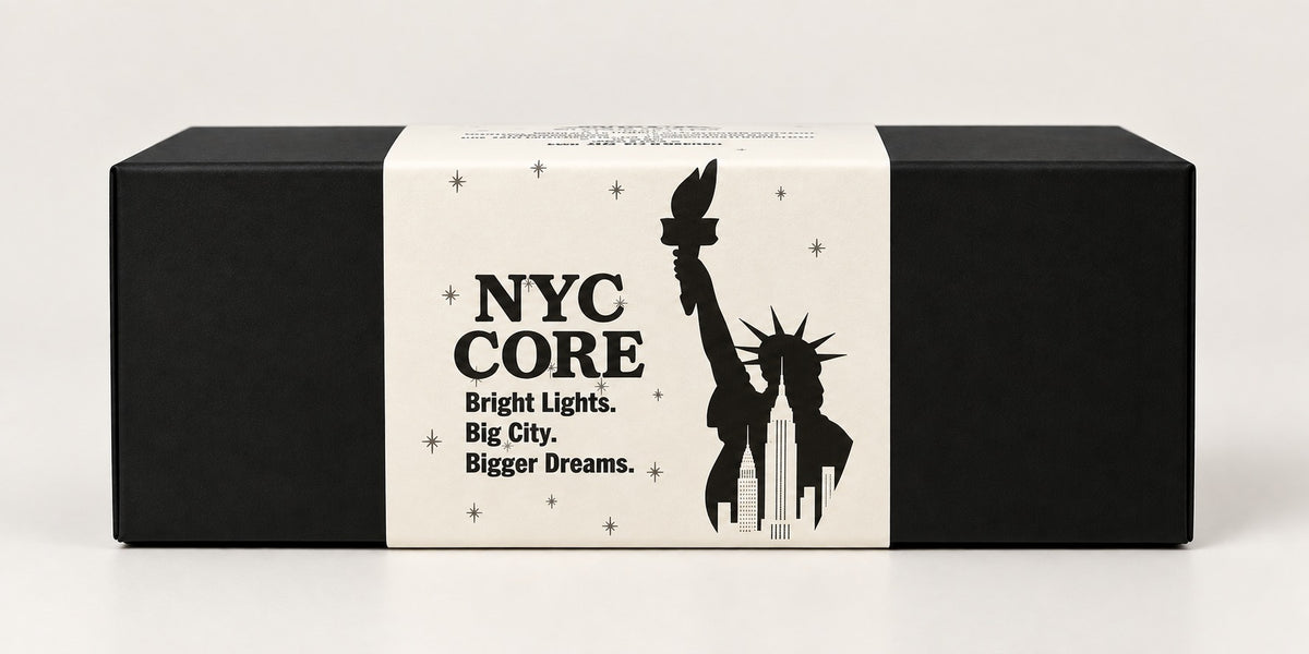 NYC Core gift box with Statue of Liberty sleeve