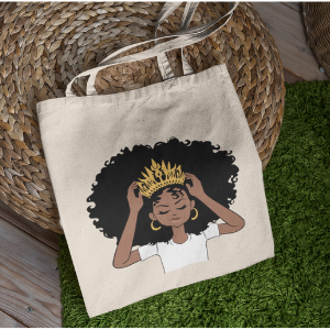 Fix Your Crown Eco-Friendly Canvas Tote Bag