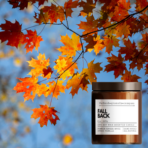 Fall Back 100% Soy Wax Candle