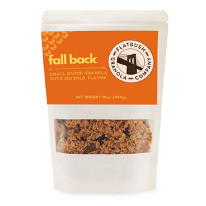Fall Back: Pumpkin Spice Crunchy Granola Mix with pumpkin seeds, hazelnuts and pecans (pouch)