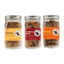 Load image into Gallery viewer, Flatbush &#39;Flight&#39;: Crunchy Nutty Granola Mix Sampler