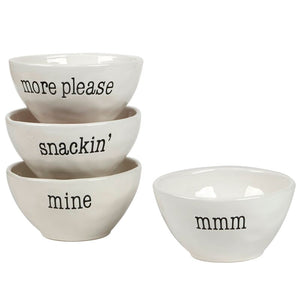White Cereal bowls