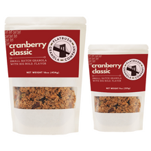 Load image into Gallery viewer, Cranberry Classic: Crunchy, Nutty Gluten-free Granola Mix with Dried Cranberries (pouch)